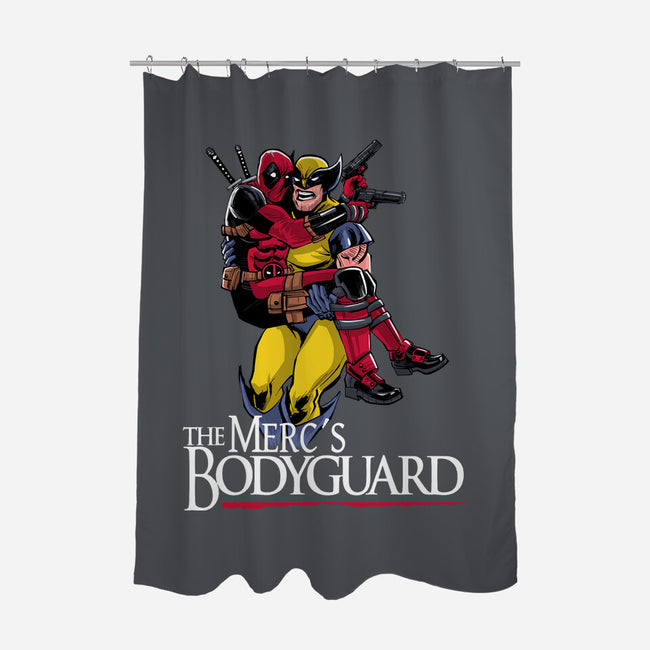 The Merc's Bodyguard-None-Polyester-Shower Curtain-zascanauta