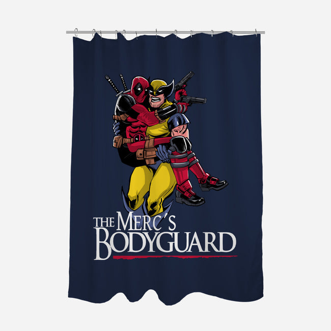 The Merc's Bodyguard-None-Polyester-Shower Curtain-zascanauta