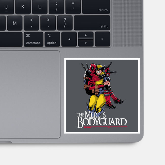 The Merc's Bodyguard-None-Glossy-Sticker-zascanauta