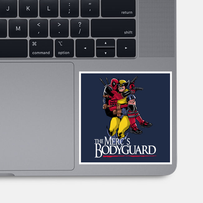 The Merc's Bodyguard-None-Glossy-Sticker-zascanauta