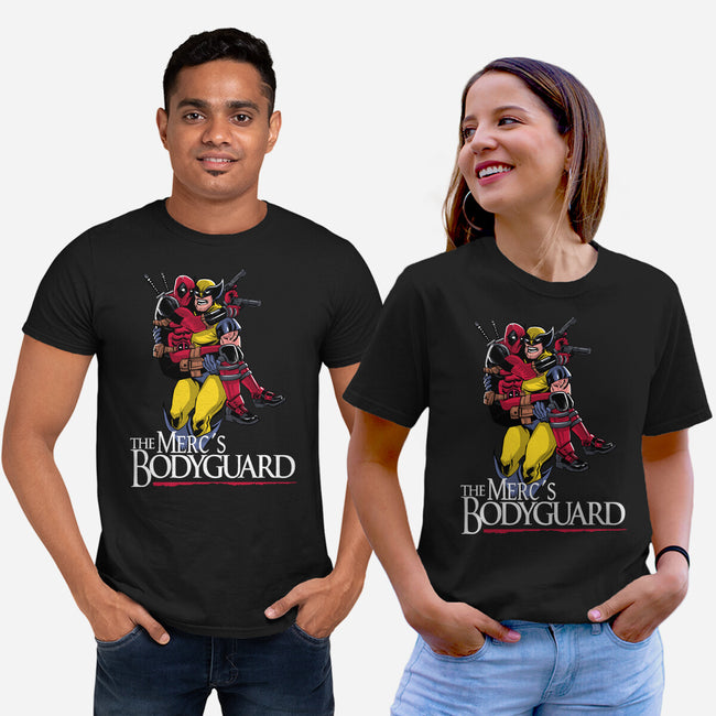 The Merc's Bodyguard-Unisex-Basic-Tee-zascanauta