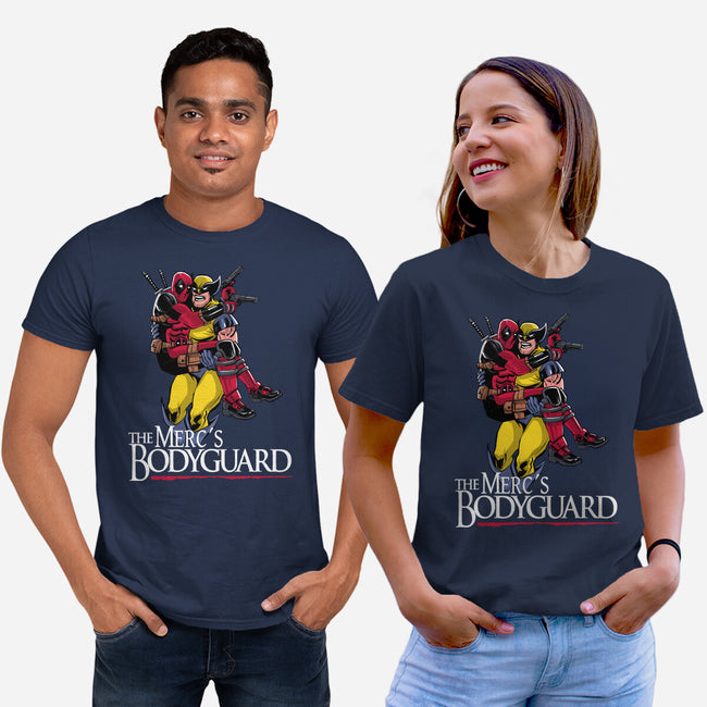 The Merc's Bodyguard-Unisex-Basic-Tee-zascanauta