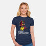 The Merc's Bodyguard-Womens-Fitted-Tee-zascanauta