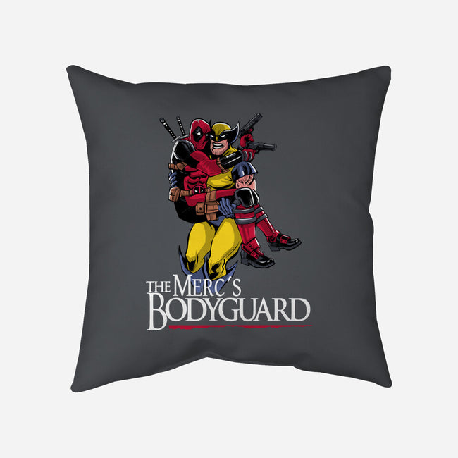 The Merc's Bodyguard-None-Removable Cover w Insert-Throw Pillow-zascanauta