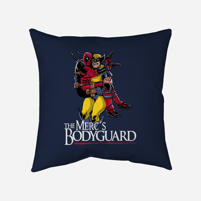 The Merc's Bodyguard-None-Removable Cover w Insert-Throw Pillow-zascanauta