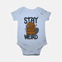 Stay Weird Beaver-Baby-Basic-Onesie-Vallina84