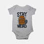 Stay Weird Beaver-Baby-Basic-Onesie-Vallina84