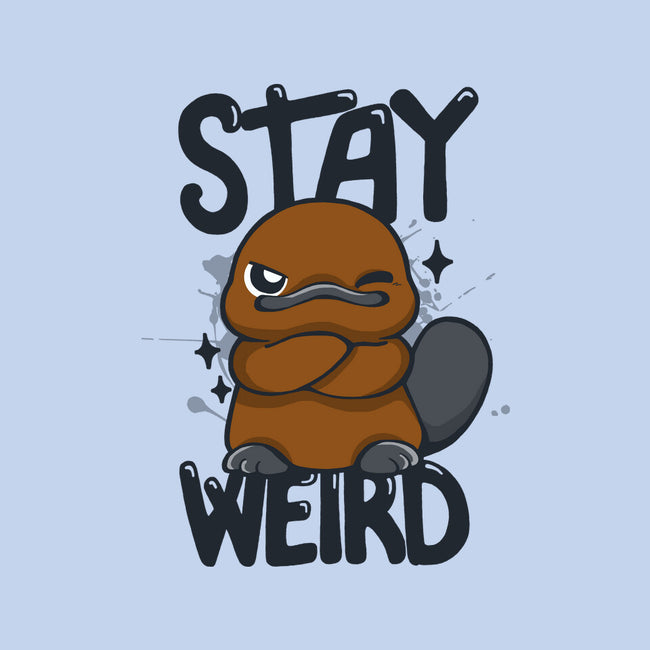 Stay Weird Beaver-Womens-Basic-Tee-Vallina84