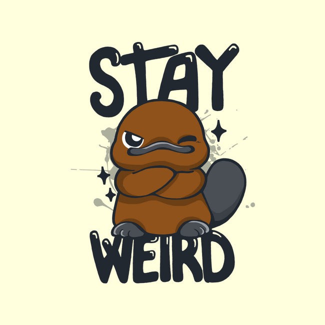 Stay Weird Beaver-Mens-Basic-Tee-Vallina84