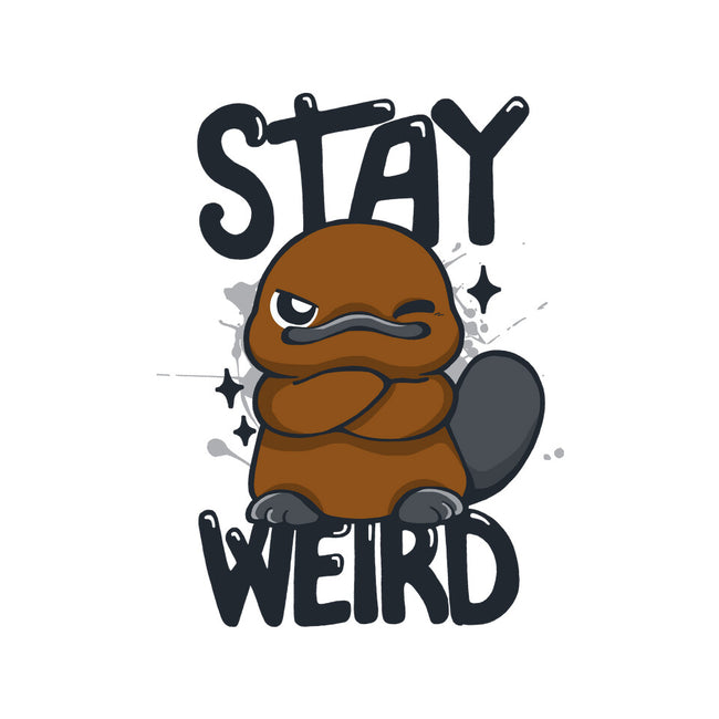 Stay Weird Beaver-Unisex-Basic-Tee-Vallina84