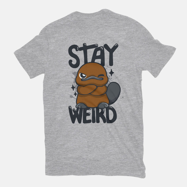 Stay Weird Beaver-Mens-Heavyweight-Tee-Vallina84