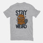 Stay Weird Beaver-Womens-Basic-Tee-Vallina84