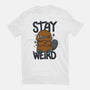 Stay Weird Beaver-Mens-Basic-Tee-Vallina84