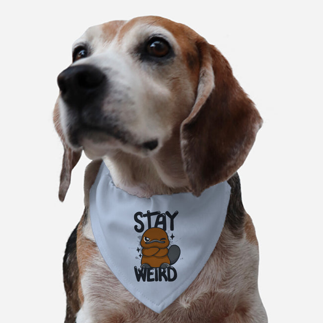 Stay Weird Beaver-Dog-Adjustable-Pet Collar-Vallina84