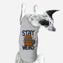 Stay Weird Beaver-Dog-Basic-Pet Tank-Vallina84