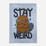 Stay Weird Beaver-None-Indoor-Rug-Vallina84