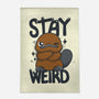 Stay Weird Beaver-None-Indoor-Rug-Vallina84