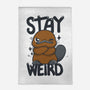 Stay Weird Beaver-None-Indoor-Rug-Vallina84