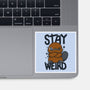 Stay Weird Beaver-None-Glossy-Sticker-Vallina84