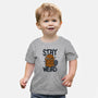 Stay Weird Beaver-Baby-Basic-Tee-Vallina84