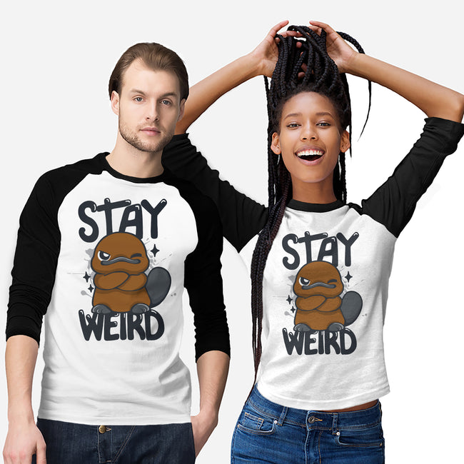 Stay Weird Beaver-Unisex-Baseball-Tee-Vallina84