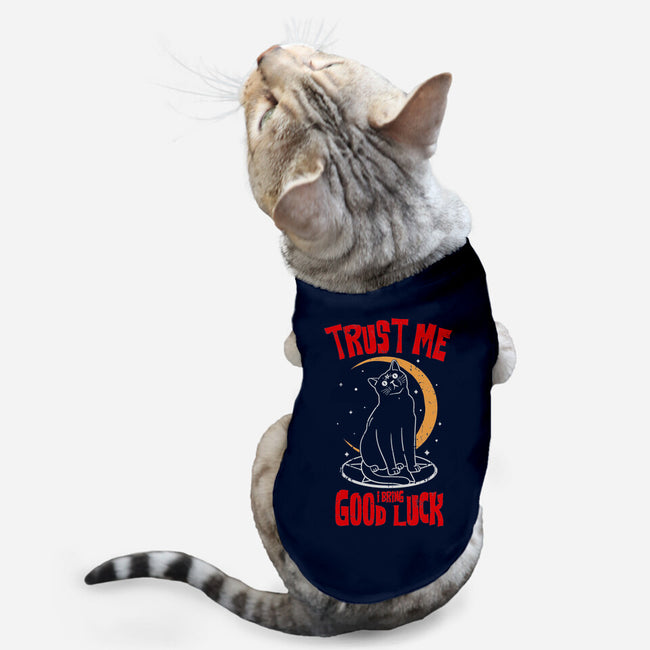 I Bring Good Luck-Cat-Basic-Pet Tank-turborat14