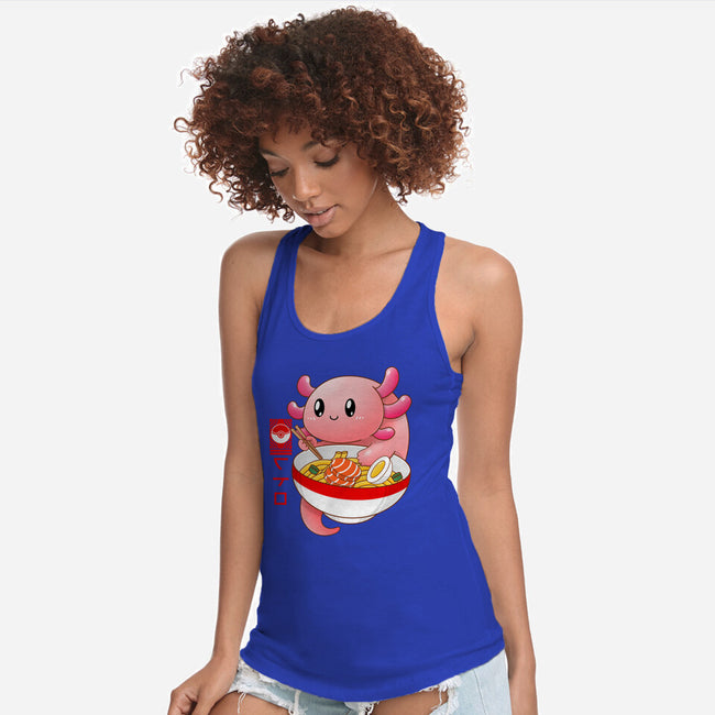 Axo Ramen-Womens-Racerback-Tank-Tri haryadi