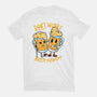 Don't Worry Beer Happy-Womens-Fitted-Tee-spoilerinc