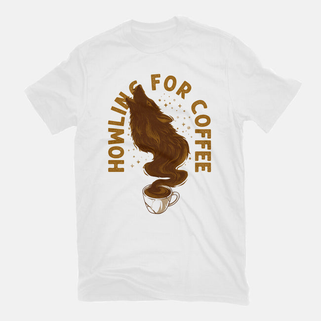 Howling For Coffee-Unisex-Basic-Tee-spoilerinc