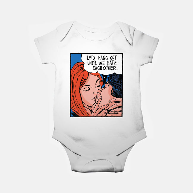 Let's Hang Out-Baby-Basic-Onesie-kharmazero