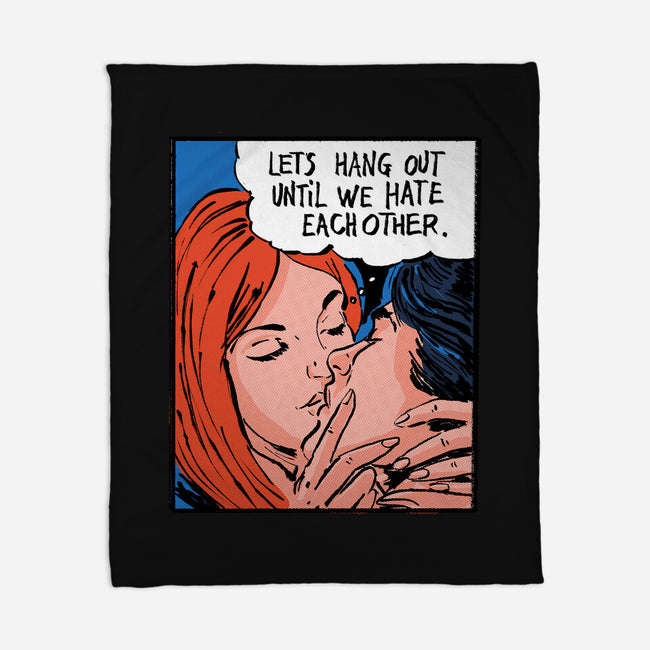 Let's Hang Out-None-Fleece-Blanket-kharmazero