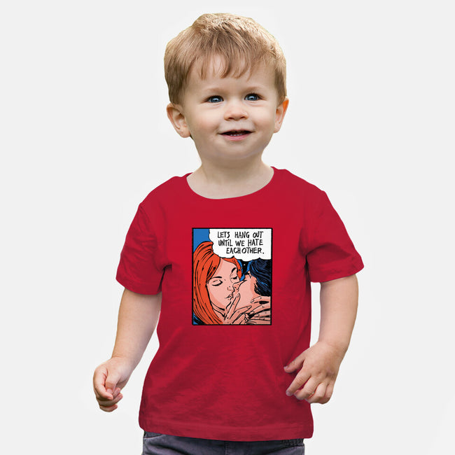 Let's Hang Out-Baby-Basic-Tee-kharmazero