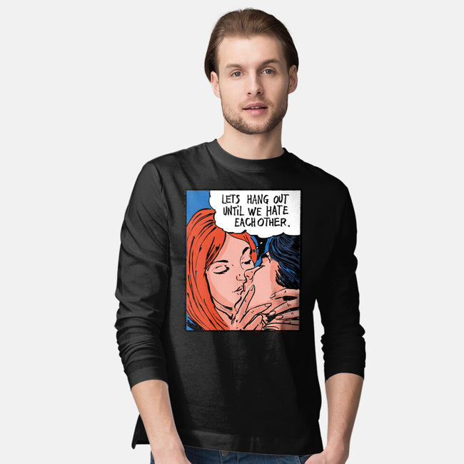 Let's Hang Out-Mens-Long Sleeved-Tee-kharmazero