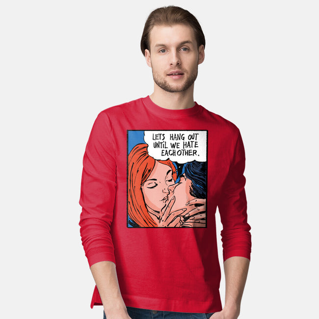 Let's Hang Out-Mens-Long Sleeved-Tee-kharmazero