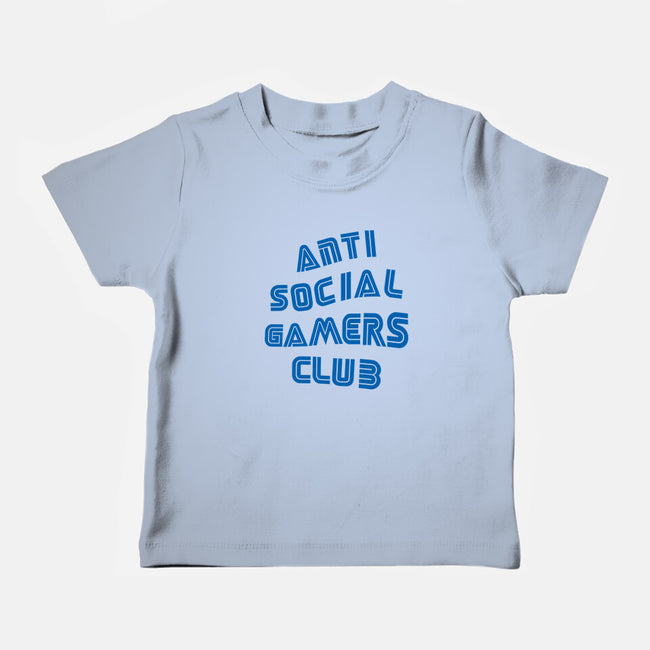 Antisocial Gamer-Baby-Basic-Tee-Rogelio