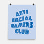 Antisocial Gamer-None-Matte-Poster-Rogelio