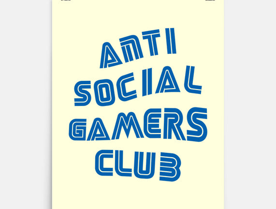 Antisocial Gamer