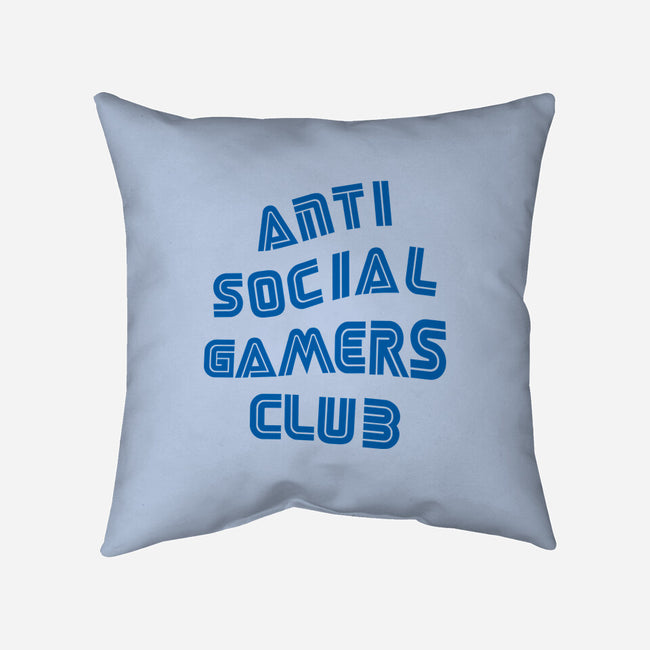 Antisocial Gamer-None-Non-Removable Cover w Insert-Throw Pillow-Rogelio