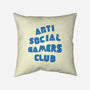 Antisocial Gamer-None-Non-Removable Cover w Insert-Throw Pillow-Rogelio