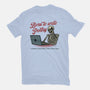 Born To Write Poetry-Womens-Basic-Tee-gorillafamstudio