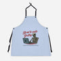 Born To Write Poetry-Unisex-Kitchen-Apron-gorillafamstudio