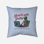 Born To Write Poetry-None-Removable Cover-Throw Pillow-gorillafamstudio