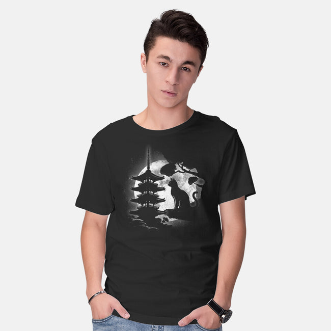 Moonlight Neko-Mens-Basic-Tee-fanfreak1