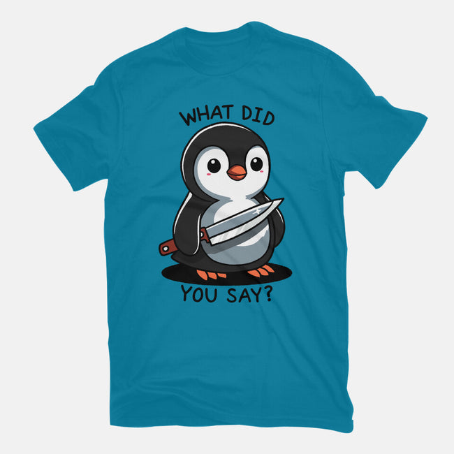 What Did You Say-Unisex-Basic-Tee-fanfreak1