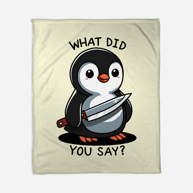 What Did You Say-None-Fleece-Blanket-fanfreak1