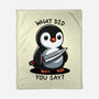 What Did You Say-None-Fleece-Blanket-fanfreak1