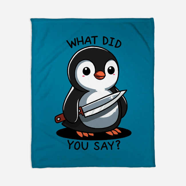 What Did You Say-None-Fleece-Blanket-fanfreak1