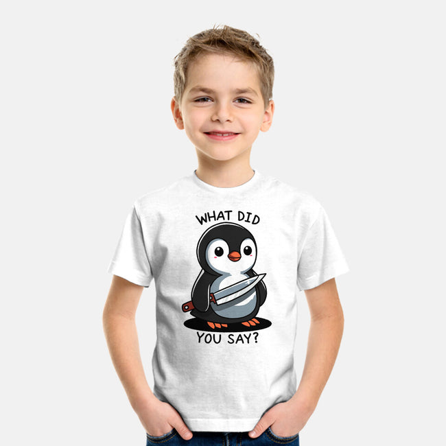 What Did You Say-Youth-Basic-Tee-fanfreak1