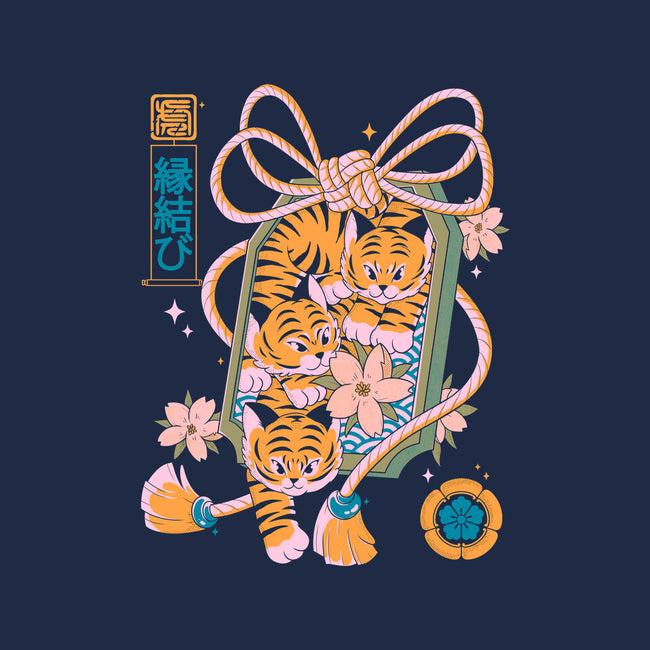 Omamori Tigers-None-Fleece-Blanket-Eoli Studio