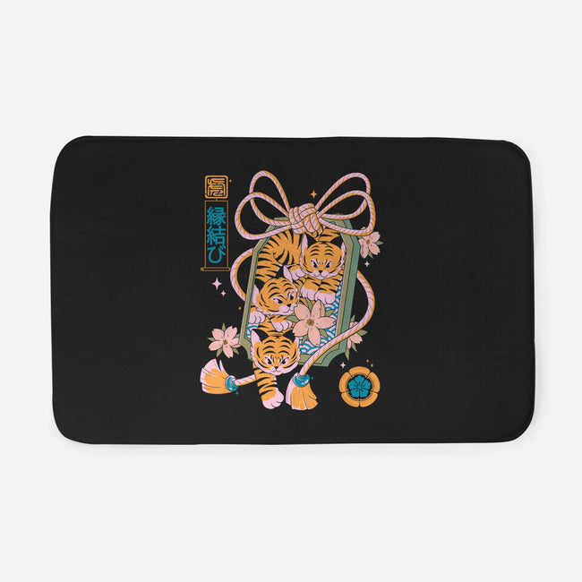 Omamori Tigers-None-Memory Foam-Bath Mat-Eoli Studio